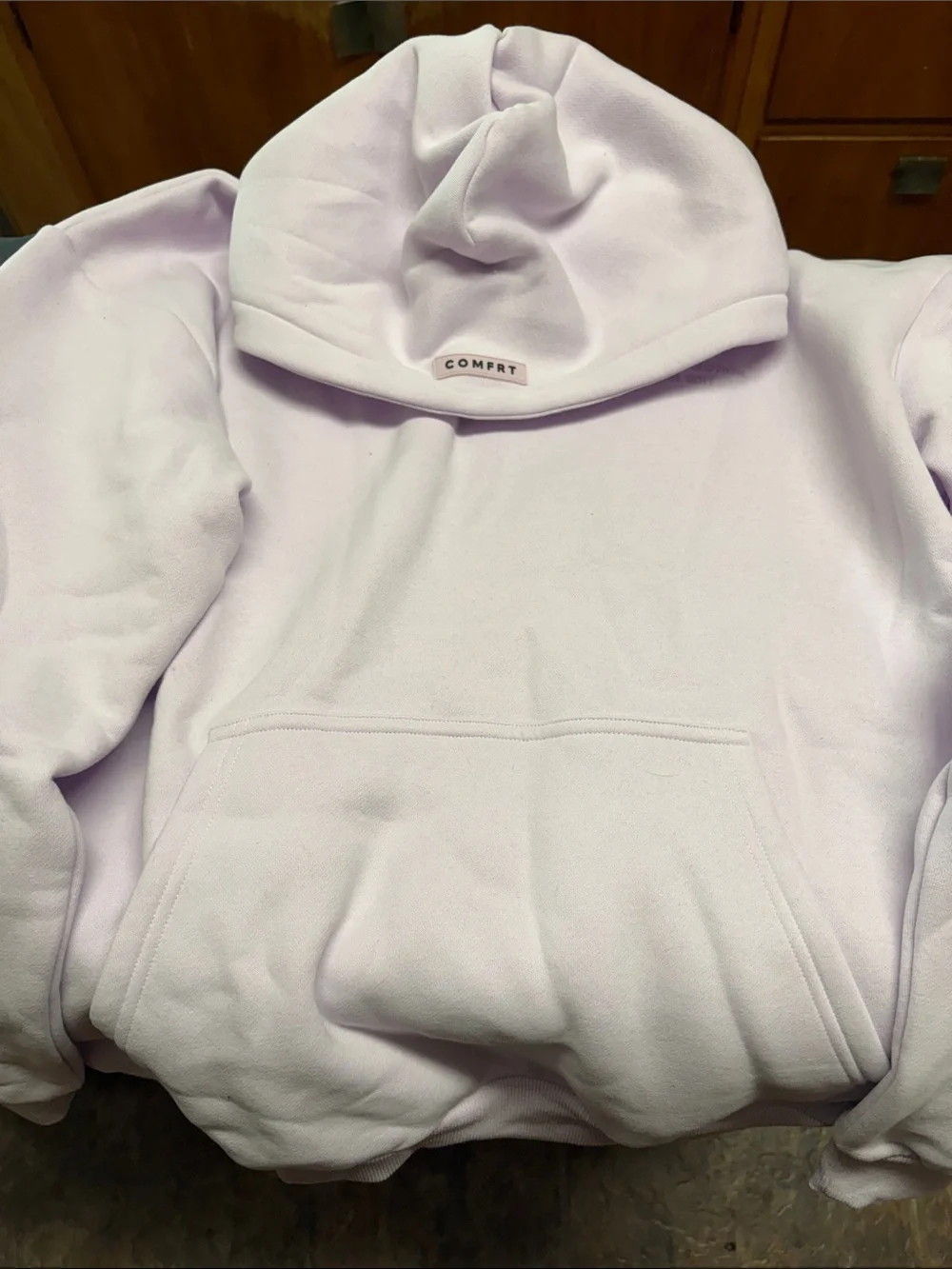 Pastel Edit Comfort Collection Light Lavender Hoodie
